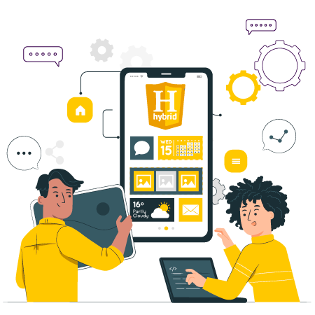 Hybrid App Development Company in Delhi/NCR